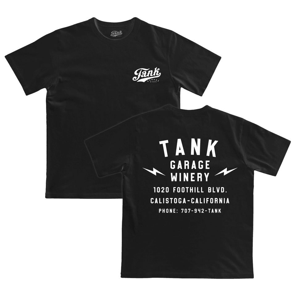 Calistoga Service T Shirt Black